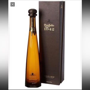 Empty, 1942 Don Julio bottle w/box.